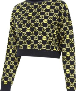 Donna MOSCHINO Felpa | Felpa Fantasy Print Yellow