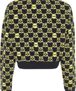 Donna MOSCHINO Felpa | Felpa Fantasy Print Yellow