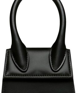 Donna JACQUEMUS Borsa | Le Chiquito Moyen Black/Silver