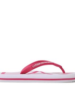 Donna EMPORIO ARMANI EA7 Infradito | Infradito White Pink Arrow