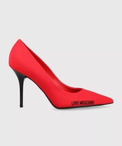 Donna LOVE MOSCHINO Scarpe Con Tacco | Scarpe Con Tacco Rosso