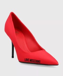 Donna LOVE MOSCHINO Scarpe Con Tacco | Scarpe Con Tacco Rosso