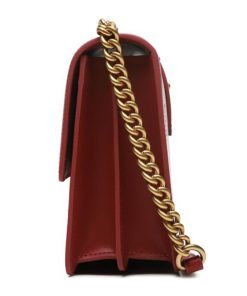 Donna PINKO Borsa | Borsa Dark Red-Antique Gold