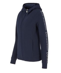 Donna EMPORIO ARMANI EA7 Felpa | Sweatshirt Blu Navy