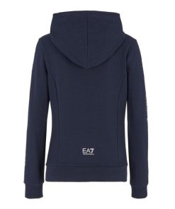 Donna EMPORIO ARMANI EA7 Felpa | Sweatshirt Blu Navy