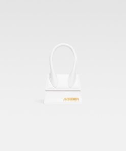 Donna JACQUEMUS Borsa | Le Chiquito. Mini Borsa A Mano In Pelle Firmata. White