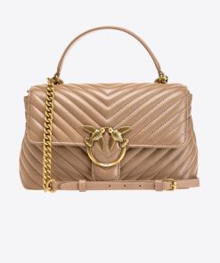 Donna PINKO Borsa | Borsa Biscotto Zenzero-Antique Gold