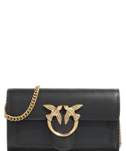 Donna PINKO Borsa | Borsa Nero-Antique Gold