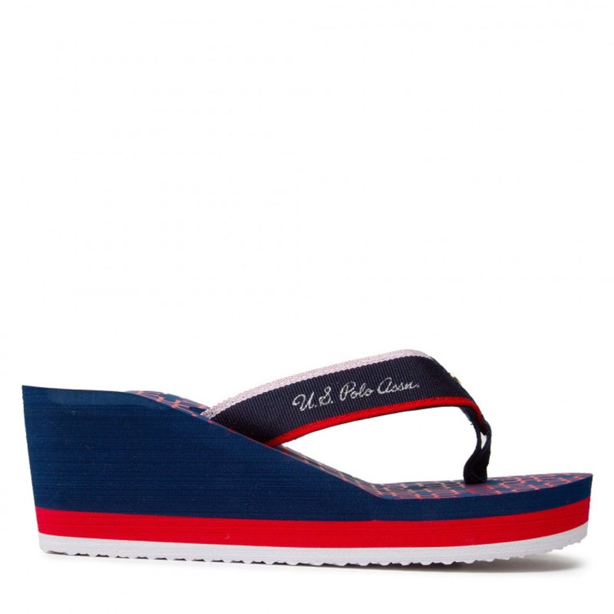 Donna U.S. POLO ASSN Ciabatta | Ciabatta Dark Blue