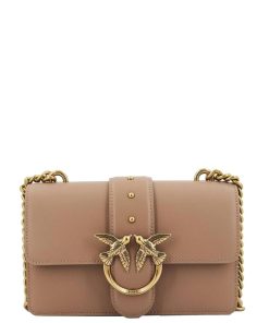 Donna PINKO Borsa | Borsa Biscotto Zenzero-Antique Gold