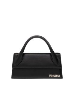 Donna JACQUEMUS Borsa | Le Chiquito Long Black Silver