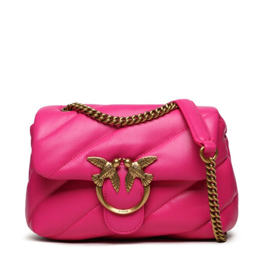 Donna PINKO Borsa | Borsa Pink Pinko-Antique Gold