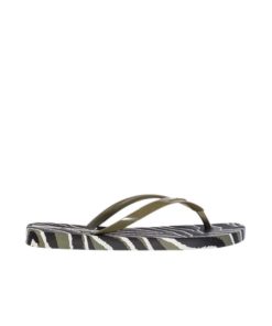 Donna IPANEMA Infradito | Ipanema Animale Print Fem Black/Military Green