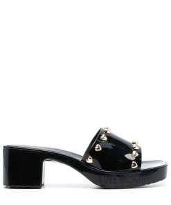 Donna LOVE MOSCHINO Scarpe Con Tacco | Scarpe Con Tacco Nero