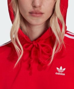 Donna ADIDAS ORIGINALS Felpa | Short Hoodie Rosso