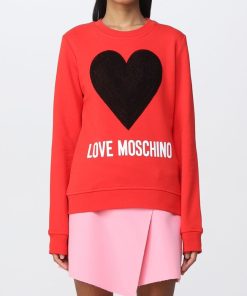 Donna LOVE MOSCHINO Felpa | Felpa Red