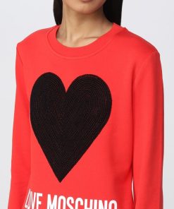 Donna LOVE MOSCHINO Felpa | Felpa Red