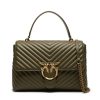 Donna PINKO Borsa | Borsa Verde Abete-Antique Gold