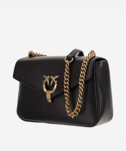 Donna PINKO Borsa | Borsa Nero-Antique Gold