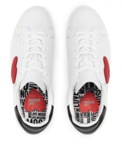 Donna LOVE MOSCHINO Sneakers | Sneakers Bi+Ne/Cr.Rosso