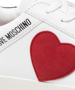 Donna LOVE MOSCHINO Sneakers | Sneakers Bi+Ne/Cr.Rosso