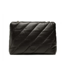 Donna PINKO Borsa | Borsa Nero-Old Silver