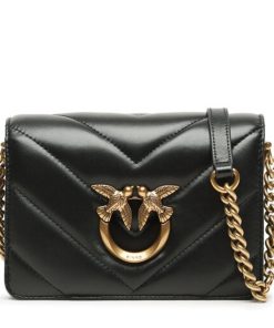 Donna PINKO Borsa | Borsa Nero-Antique Gold