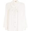 Donna FRACOMINA Camicia | Shirt With Ballon Sleeves Cream