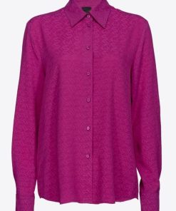 Donna PINKO Camicia | Camicia Viola Buganville