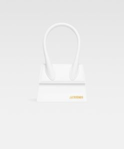 Donna JACQUEMUS Borsa | Le Chiquito Moyen White