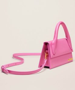 Donna JACQUEMUS Borsa | Le Chiquito Long Neon Pink