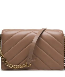 Donna PINKO Borsa | Borsa Biscotto Zenzero-Antique Gold