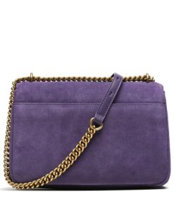 Donna PINKO Borsa | Borsa Viola Uva-Antique Gold