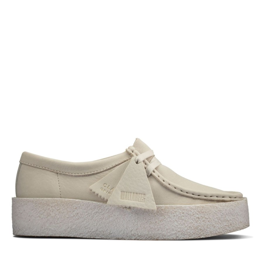 Donna CLARKS Scarpa | Wallabee Cup W White