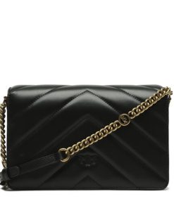 Donna PINKO Borsa | Borsa Nero-Antique Gold