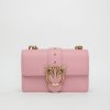 Donna PINKO Borsa | Borsa Rosa Rossore-Antique Gold