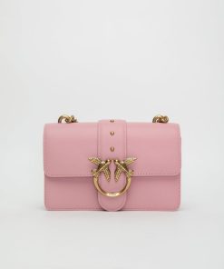 Donna PINKO Borsa | Borsa Rosa Rossore-Antique Gold