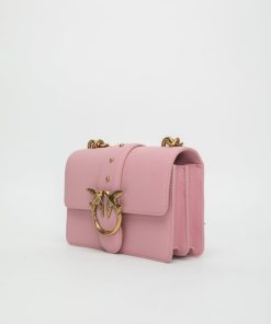 Donna PINKO Borsa | Borsa Rosa Rossore-Antique Gold