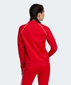 Donna ADIDAS ORIGINALS Giacca | Sst Tracktop Pb Rosso