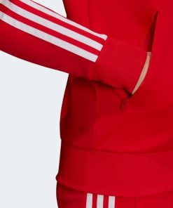 Donna ADIDAS ORIGINALS Giacca | Sst Tracktop Pb Rosso