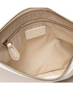 Donna PINKO Borsa | Borsa Bianco Seta-Antique Gold