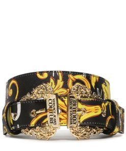 Donna VERSACE JEANS COUTURE Cintura | Cintura Black/Gold