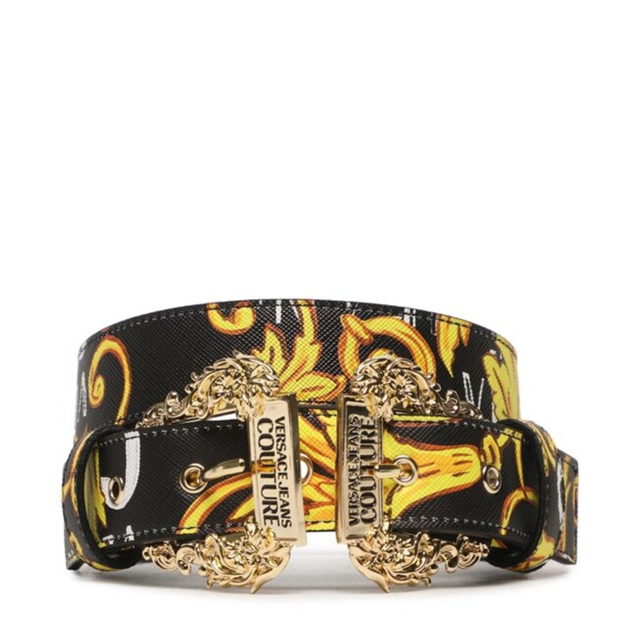 Donna VERSACE JEANS COUTURE Cintura | Cintura Black/Gold