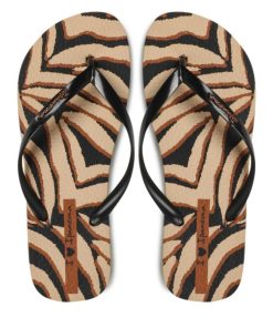 Donna IPANEMA Infradito | Ipanema Animale Print Fem Black/Beige