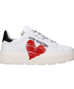 Donna LOVE MOSCHINO Sneakers | Sneakers Bianco Nero