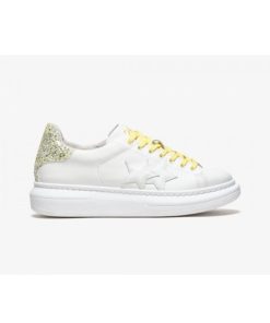 Donna 2STAR Sneakers | Sneakers Princess Bianco-Giallo