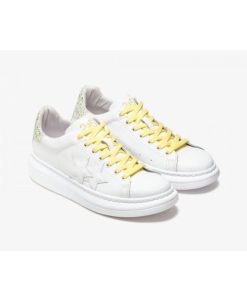 Donna 2STAR Sneakers | Sneakers Princess Bianco-Giallo