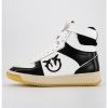 Donna PINKO Sneakers | Midi Basket Hi Sneaker Bianco/Nero