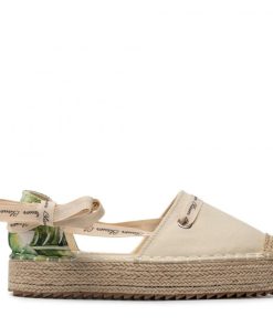 Donna BLAUER Scarpa | Spring02 Cream/Palm