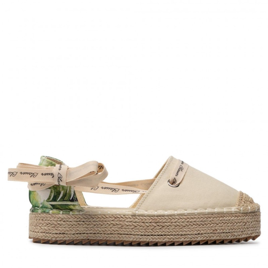 Donna BLAUER Scarpa | Spring02 Cream/Palm